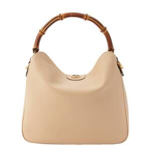 Gucci Bamboo Diana Shoulder Handbag Beige